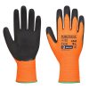 Portwest Hi Vis Grip Mártott Latex Védőkesztyű