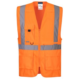 Portwest Hi Vis Executive Vest With Tablet Pocket