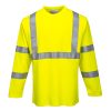 Portwest Fr Hi Vis Hosszú Ujjú Pólóing