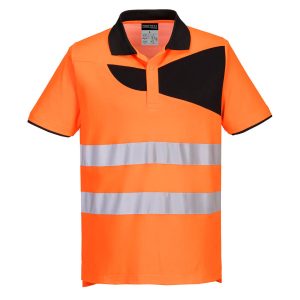 Portwest Pw2 Hi Vis Rövid Ujjú Póló