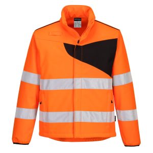 Portwest Pw2 Hi Vis Softshell Jacket (2l)