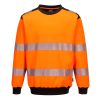 Portwest Pw3 Hi Vis Crew Neck Pulóver