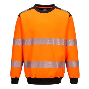 Portwest Pw3 Hi Vis Crew Neck Pulóver