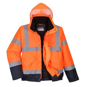 Portwest Hi Vis Kéttónusú Bomber Kabát